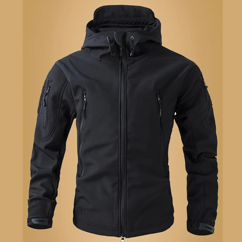 Emilio - Stijlvolle Winddichte Softshell Winterjas