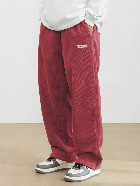 Drew - Comfortabele Corduroy Broek Heren