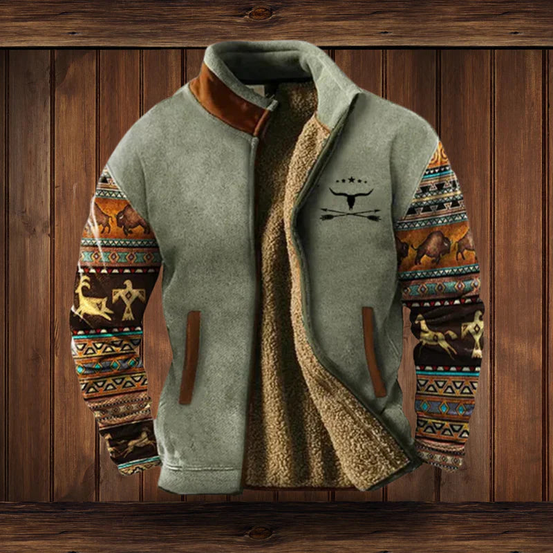 Julian - Stijlvolle Vintage Teddy Winterjas