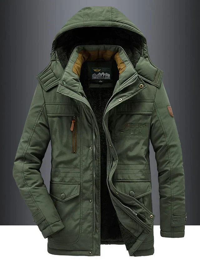 Elliot - Klassieke Gevoerde Fleece Parka Winterjas