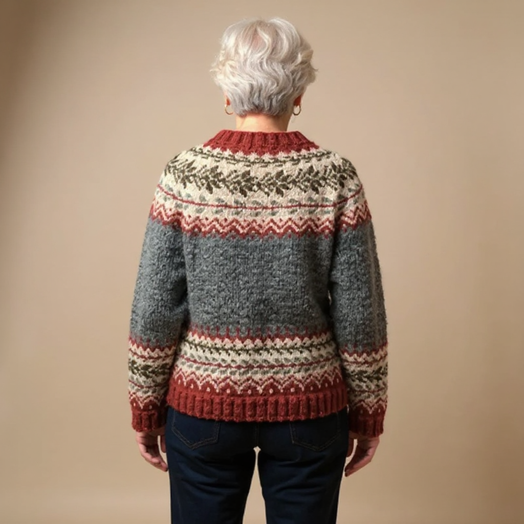 Jolanda | Stijlvol Noors Gebreid Vest