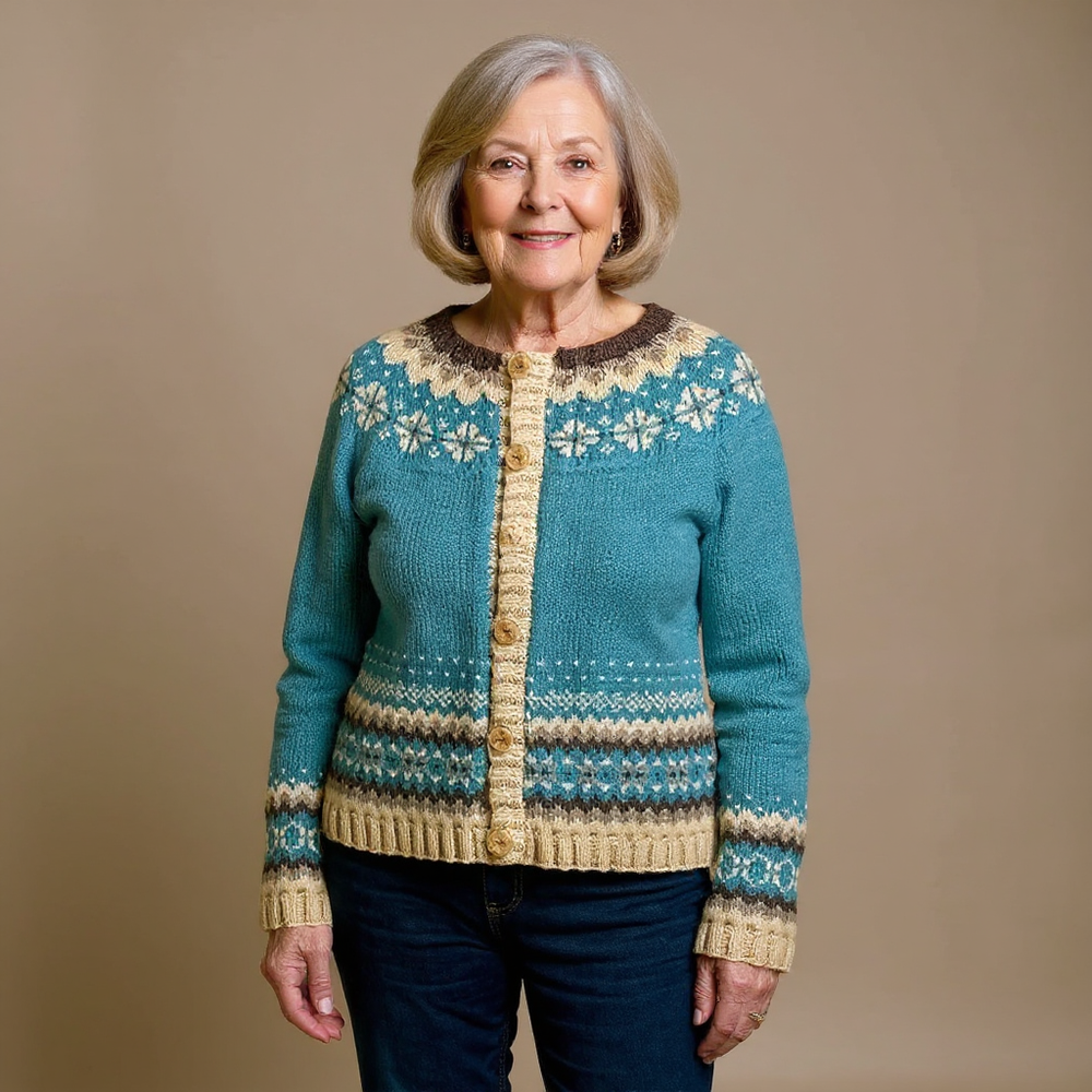 Marianne - Elegant Noors Gebreid Vest