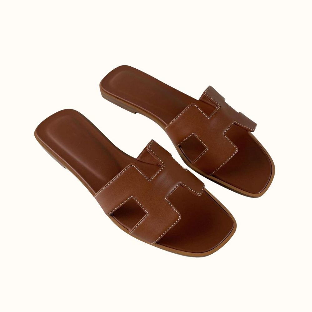 Noor - Sandalen dames leren H-design