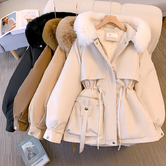 Victoria - Elegante Faux Fur Capuchon Winterjas