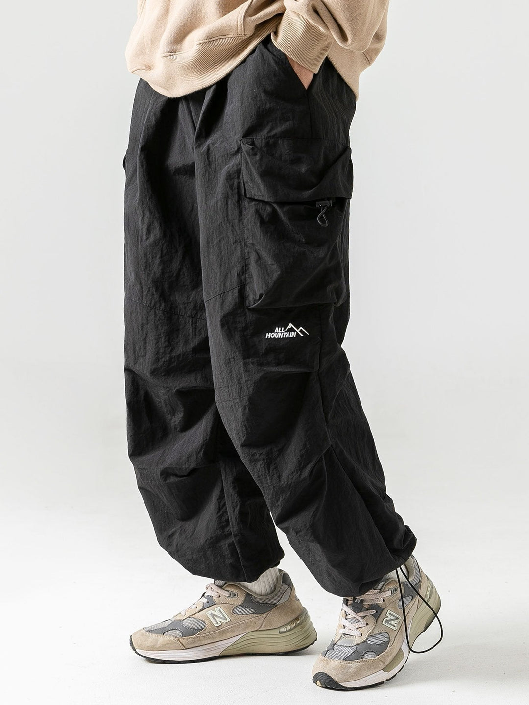 Edward - Casual Wijde Cargo Broek