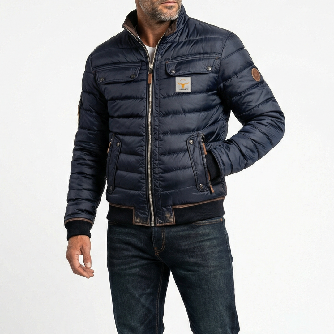 Christopher - Moderne Warme Gewatteerde Winterjas