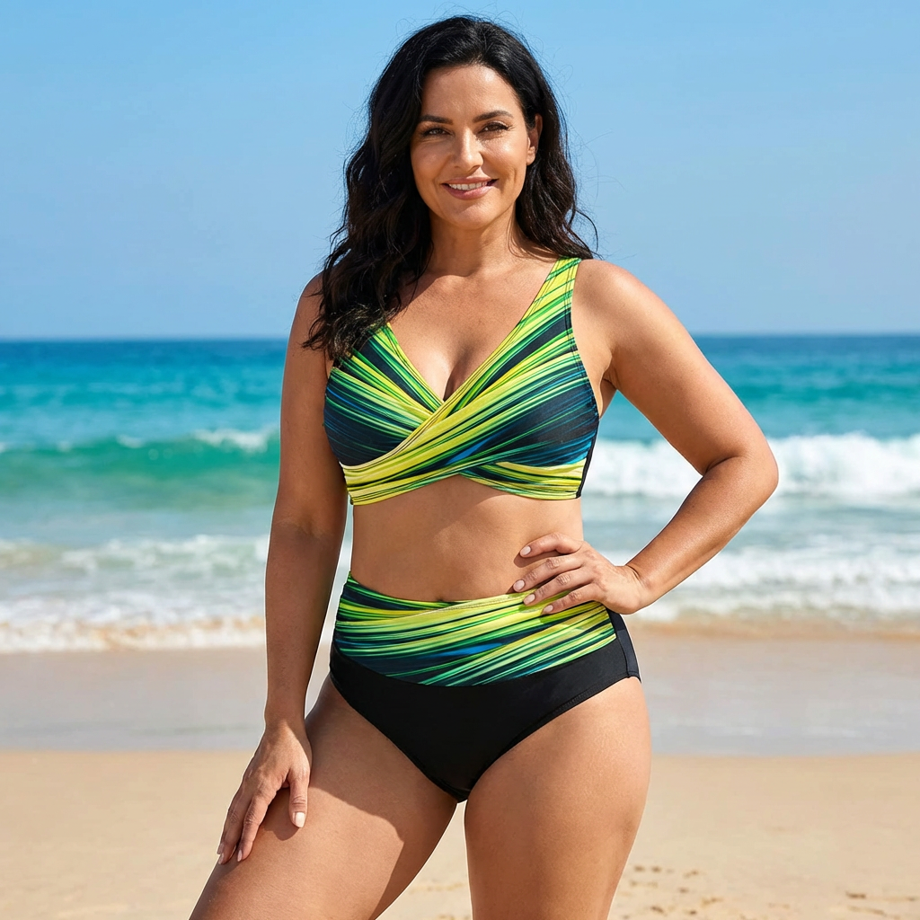 Carmen - Bohemian Bikini Hoge Taille