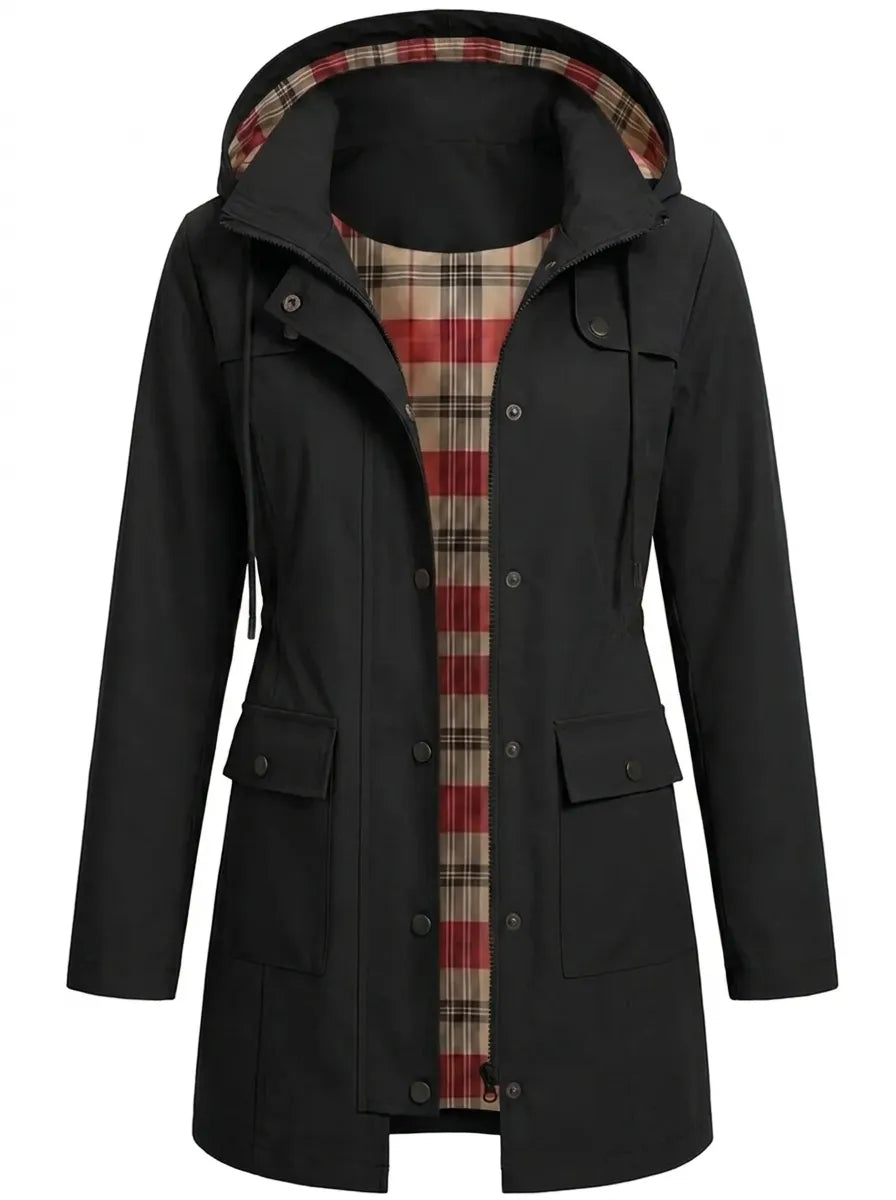 Caroline - Stijlvolle Waterdichte Capuchon Parka