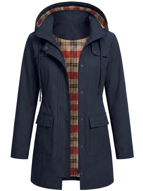 Caroline - Stijlvolle Waterdichte Capuchon Parka