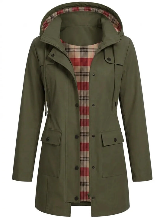 Caroline - Stijlvolle Waterdichte Capuchon Parka