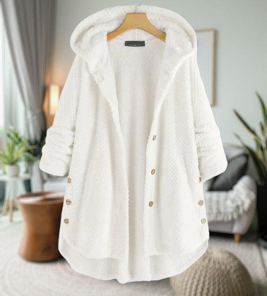 Denise - Comfortabele Oversized Teddy Winterjas