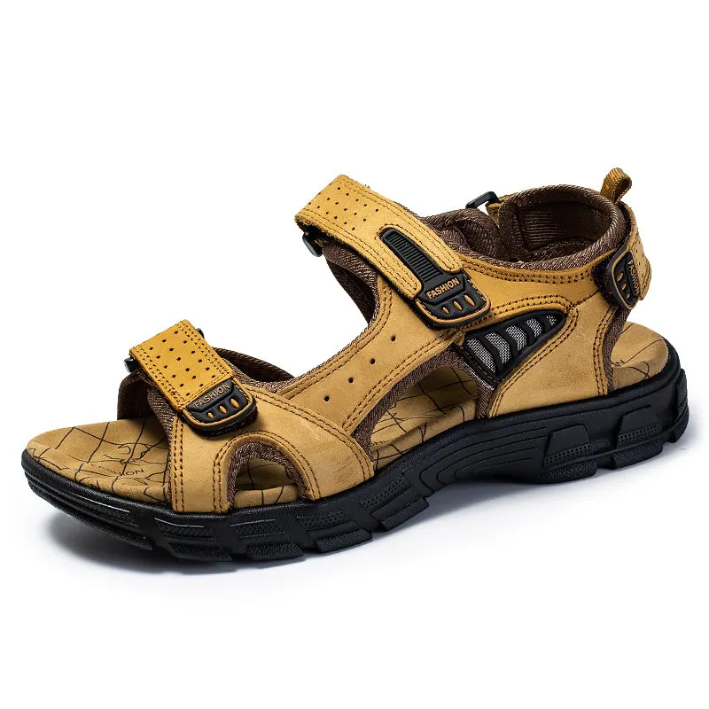 Rafael - Comfortabele Leren Sandalen Heren