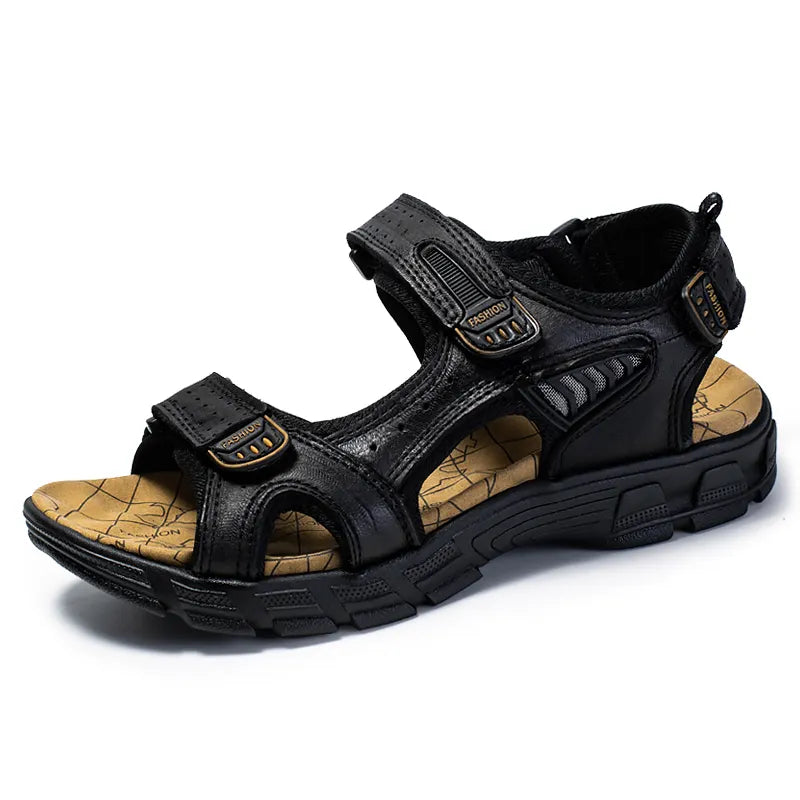 Rafael - Comfortabele Leren Sandalen Heren