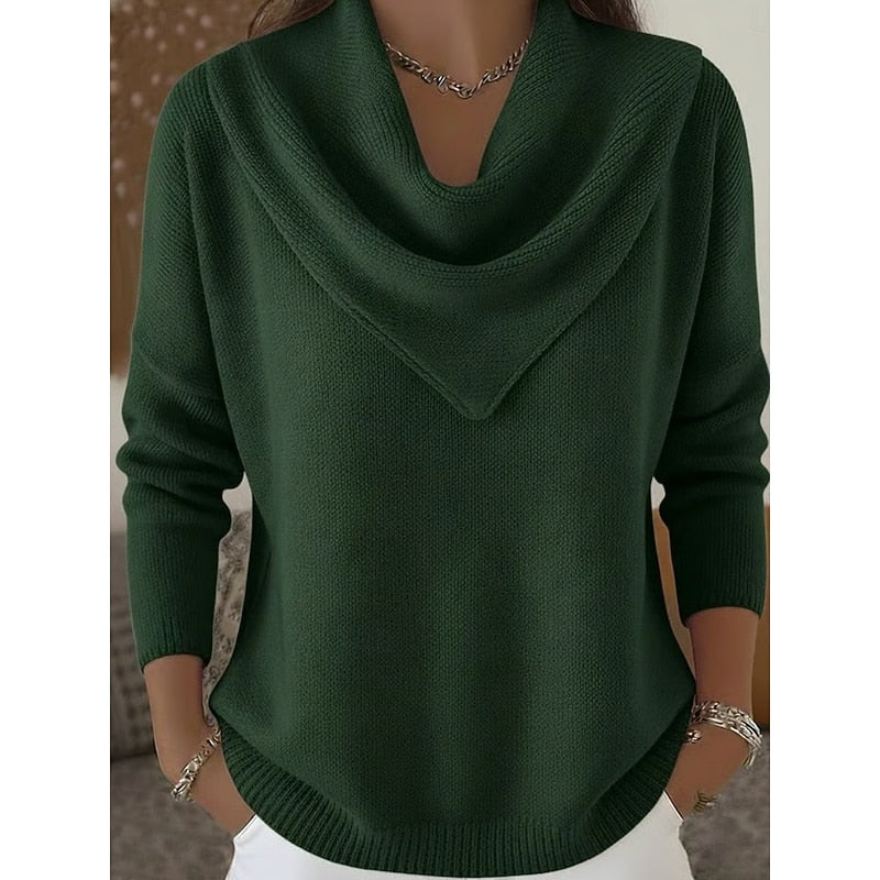 Rebecca - Elegante Oversized Gebreide Coltrui