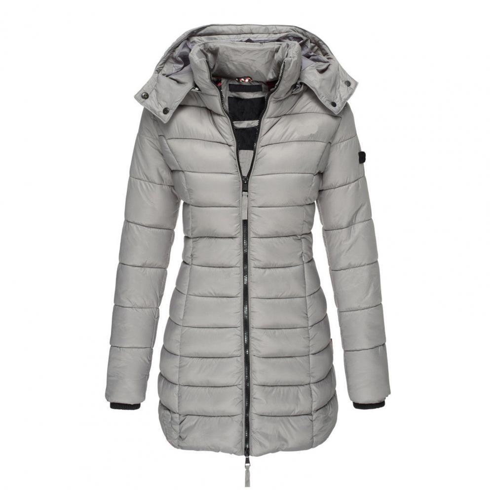 Susan - Elegante Lange Gewatteerde Winterjas
