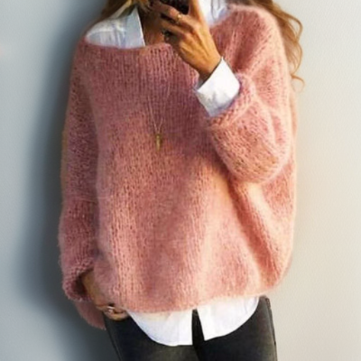 Ingrid - Elegante Oversized Gebreide Trui