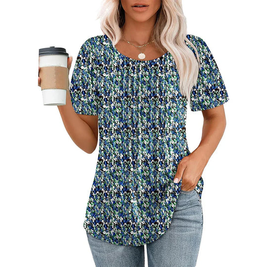 Laura - Elegante Zomer Blouse Dames