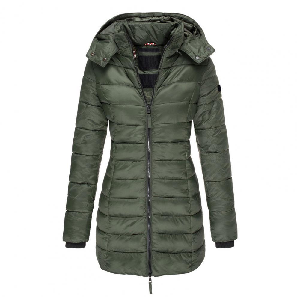 Susan - Elegante Lange Gewatteerde Winterjas