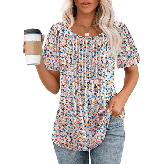 Laura - Elegante Zomer Blouse Dames