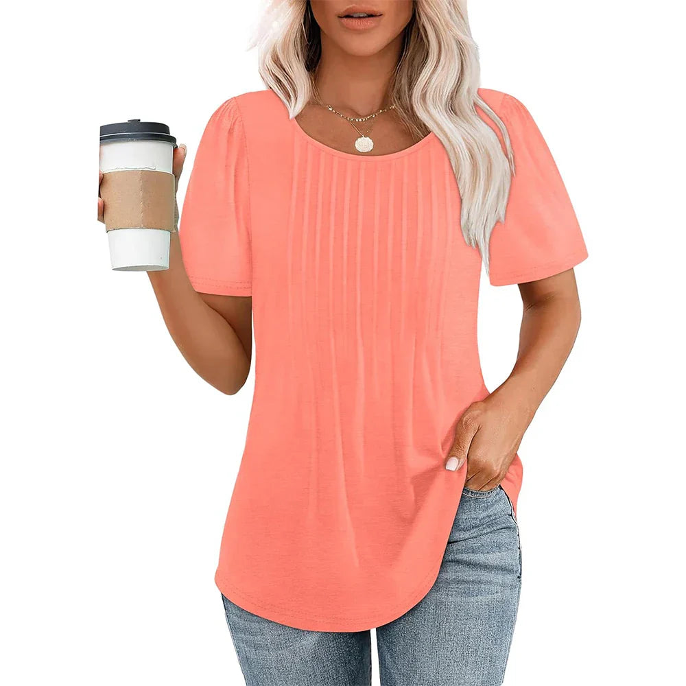 Laura - Elegante Zomer Blouse Dames