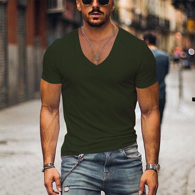 Diego - Comfortabele  V-hals T-Shirt Heren