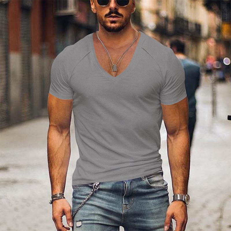 Diego - Comfortabele  V-hals T-Shirt Heren