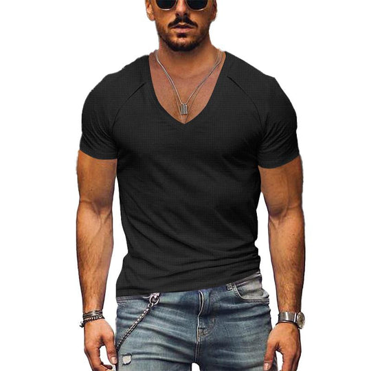 Diego - Comfortabele  V-hals T-Shirt Heren