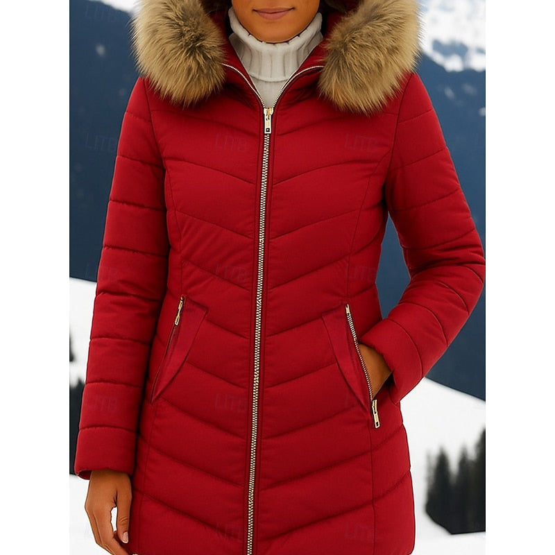 Sophie - Elegante Warme Gewatteerde Jas