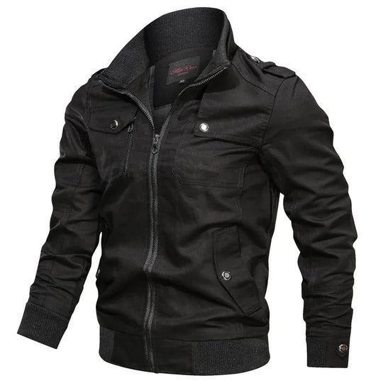Federico | Casual Militaire Katoenen Jas