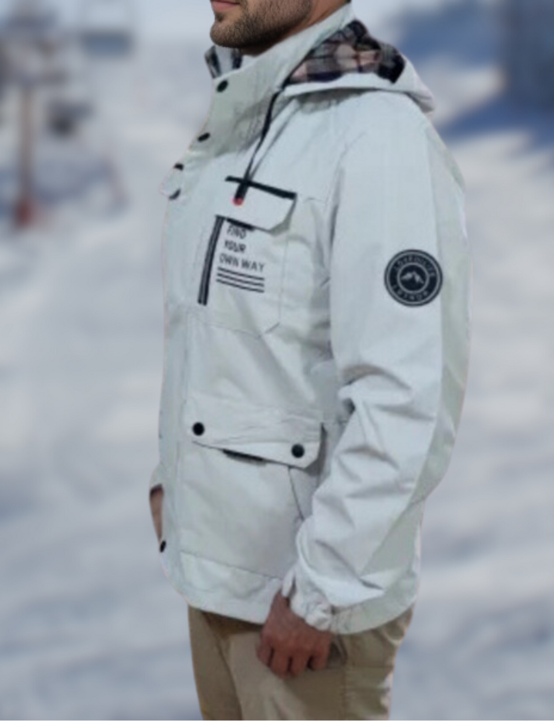 Davide | Casual Waterdichte Outdoor Jas