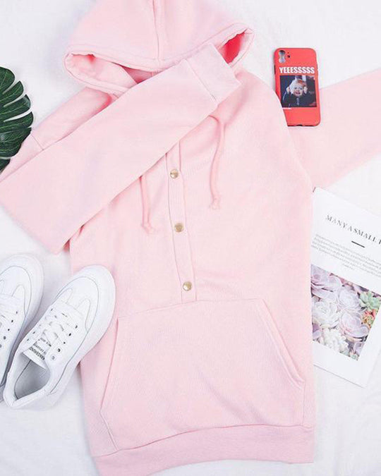 Manon - Stijlvolle Comfortabele Oversized Fleece Hoodie