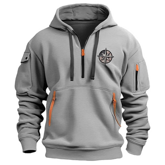 Nathan - Stijlvolle Fleece Capuchon Hoodie