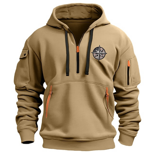 Nathan - Stijlvolle Fleece Capuchon Hoodie