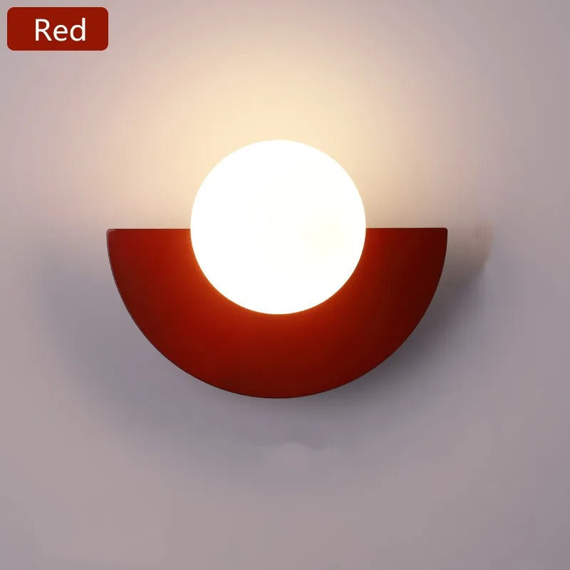 Summit - Wandlamp modern half rond