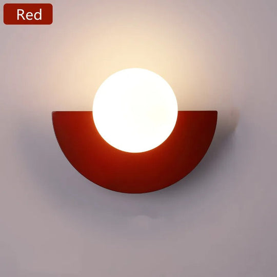 Summit - Wandlamp modern half rond