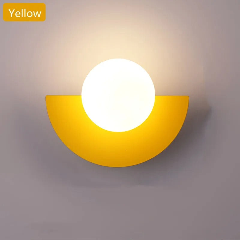 Summit - Wandlamp modern half rond