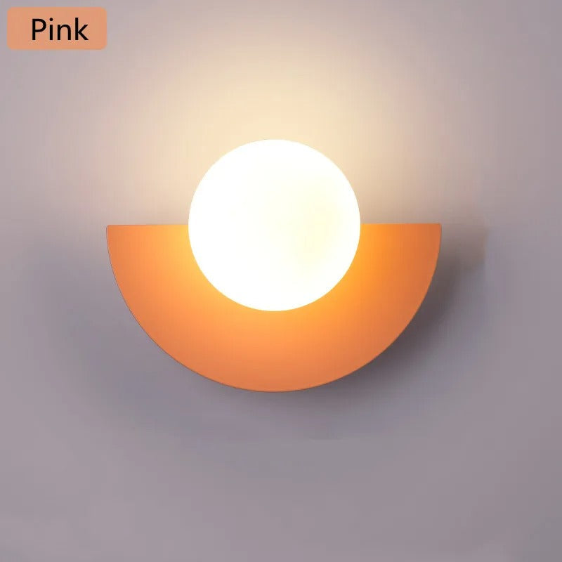Summit - Wandlamp modern half rond