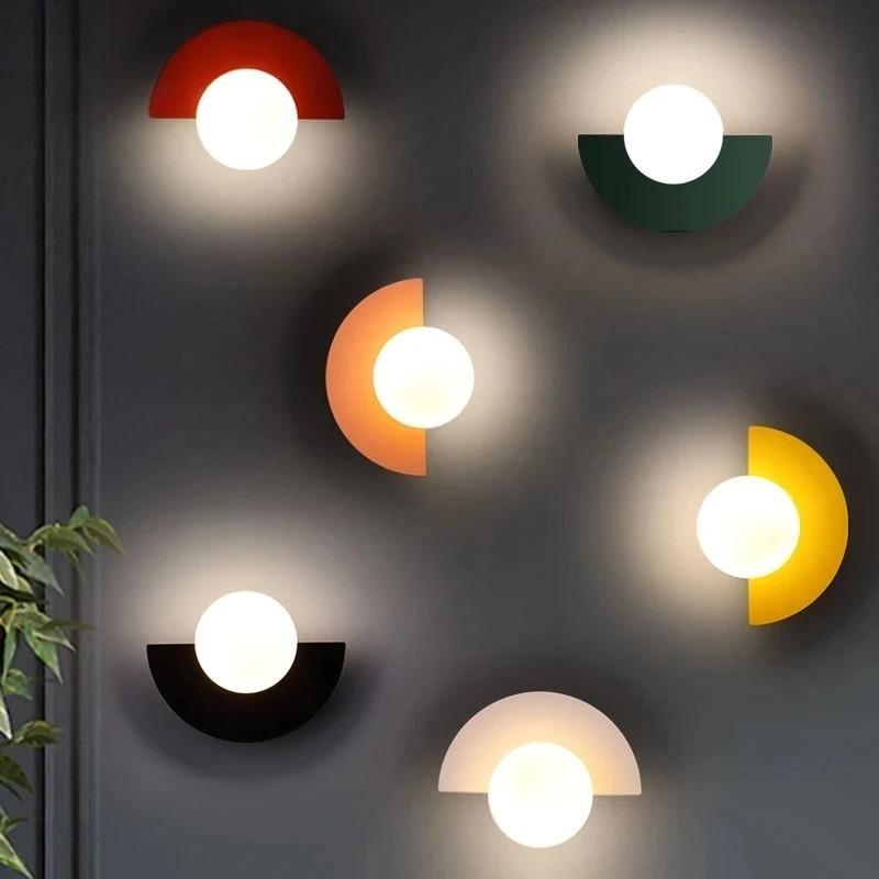 Summit - Wandlamp modern half rond