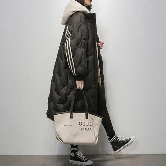 Marianne - Stijlvolle Oversized Gewatteerde Winterjas
