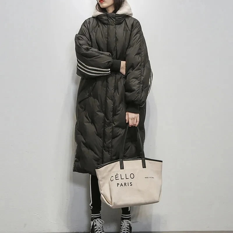 Marianne - Stijlvolle Oversized Gewatteerde Winterjas
