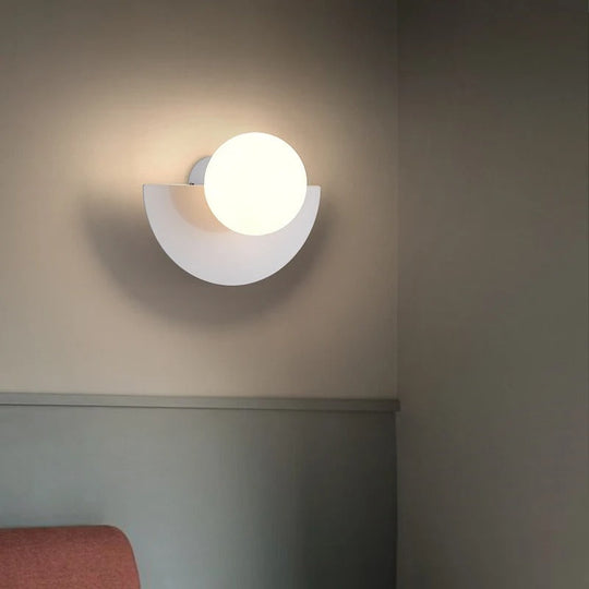 Summit - Wandlamp modern half rond