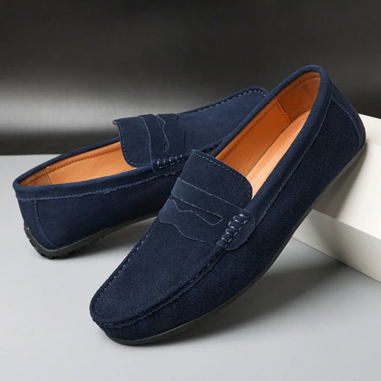 Louis - Loafers Suède Verfijnd Heren