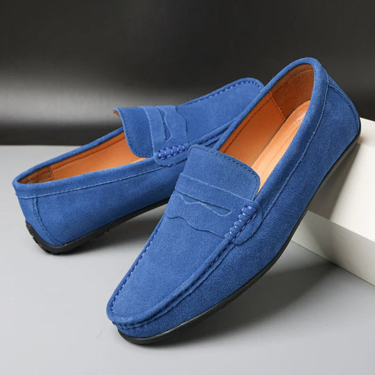 Louis - Loafers Suède Verfijnd Heren