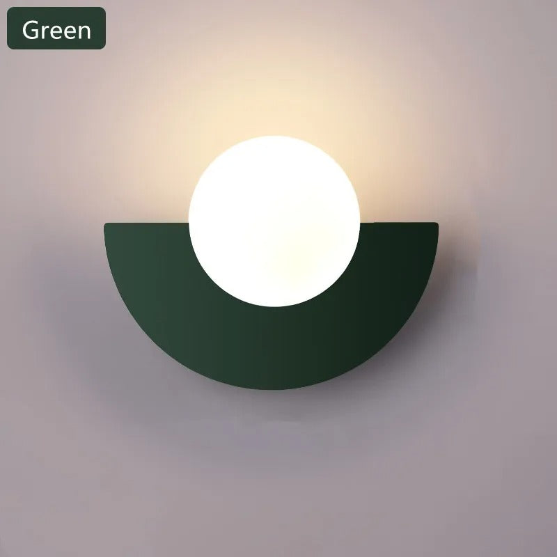 Summit - Wandlamp modern half rond