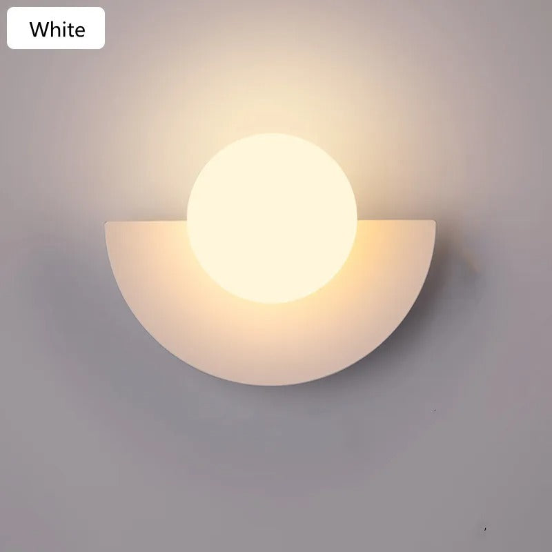 Summit - Wandlamp modern half rond