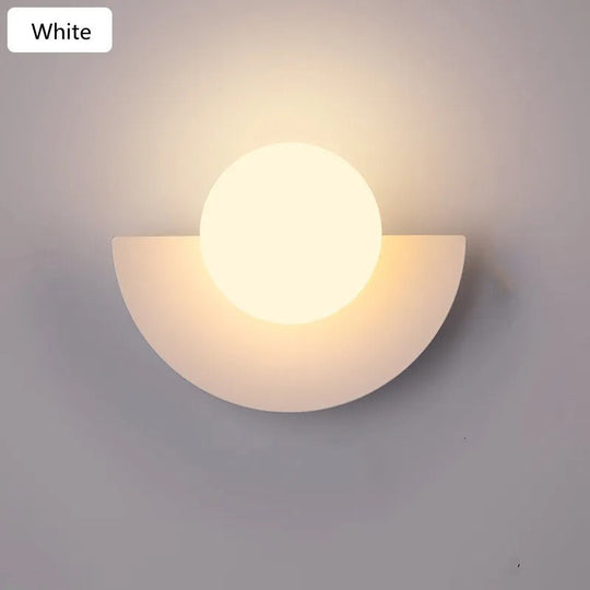 Summit - Wandlamp modern half rond