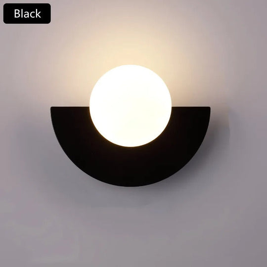 Summit - Wandlamp modern half rond