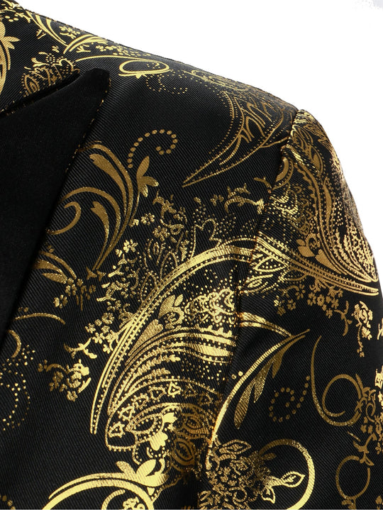 Giulio | Stijlvolle Feestelijke Paisley Blazer