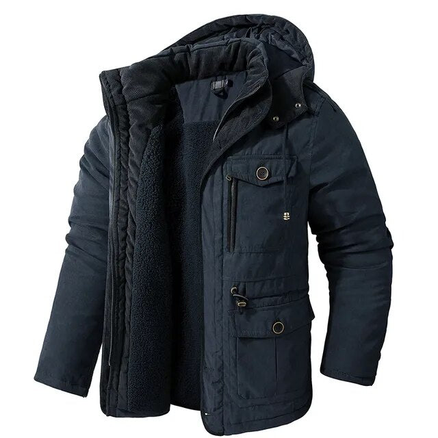 Fabio | Klassieke Warme Gevoerde Parka