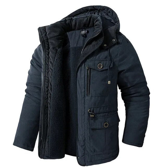 Fabio | Klassieke Warme Gevoerde Parka